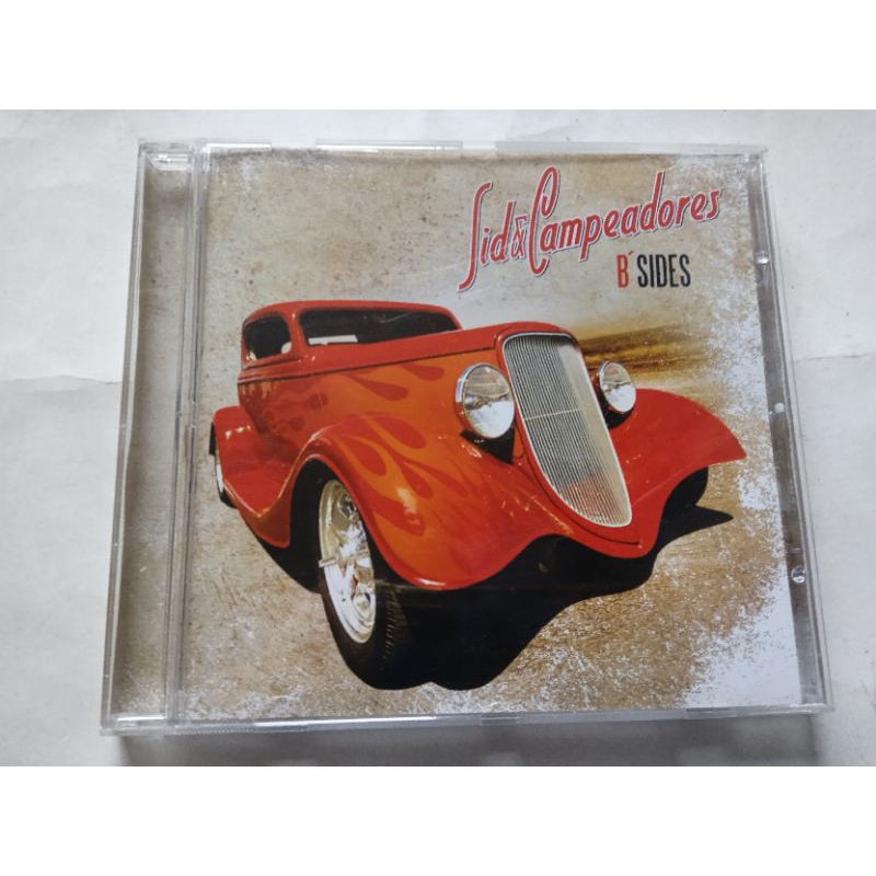 CD Sid & campeadores - b-sides - Rockabilly psychobilly Argentina - perfeito estado mídia e capa