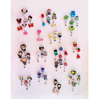 Roller clip - Porta Cracha Retrátil de personagem em Oferta na Shopee