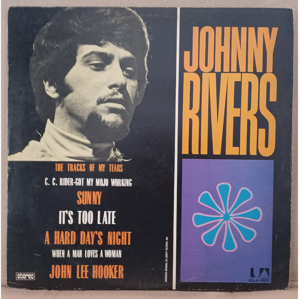 LP Disco De Vinil Johnny Rivers - Whisky A Go-Go Revisited - Ed. 1977 LP Muito Bom Capa Muito Boa Ler Descrição