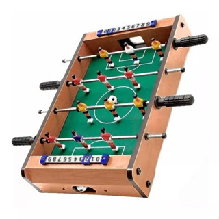 Mesa de Pebolim Infantil de Madeira Totó Tamanho Médio Brinquedo em Oferta na Shopee