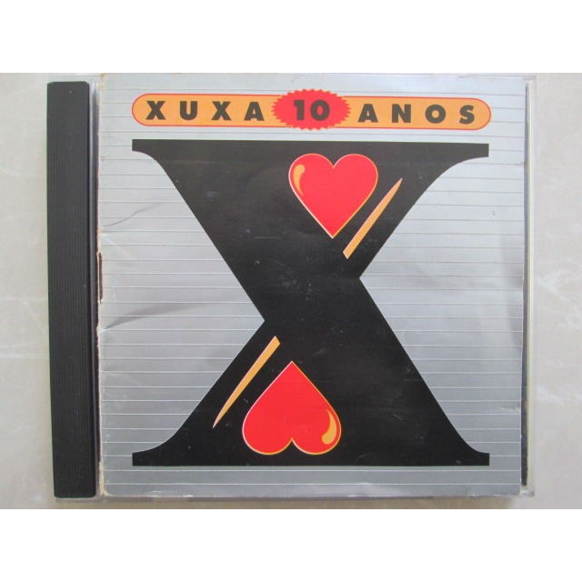 CD - XUXA / Xuxa 10 Anos / 1996 / Com Encarte de 16 Paginas / Midia Do CD Exelente / Original