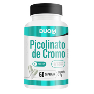 Picolinato de Cromo - 60 cápsulas - Duom