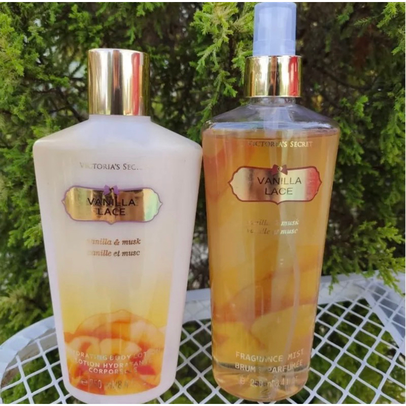 PROMOÇÃO KIT VICTORIA SECRET Creme Hidratnte 250ml + Body Splash 250ml Vanilla Pure Coconut Love Strawberry Morango