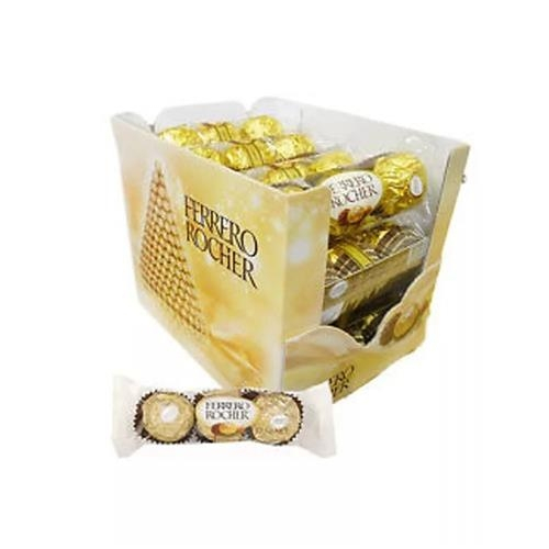 Bombom Ferrero Rocher T3 48 Unidades (caixa 16 X 3 Unid) - Food & Beverages