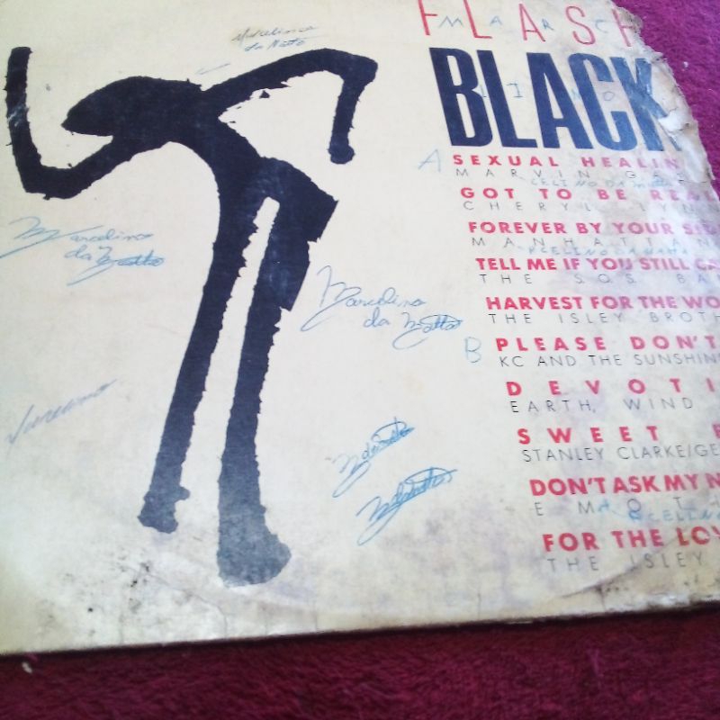 Disco Vinil Flash Black