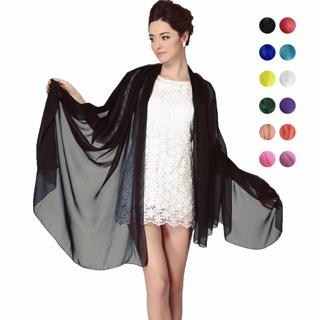 Lenço Echarpe Véu Toque De Seda Festa Casamento em Oferta na Shopee