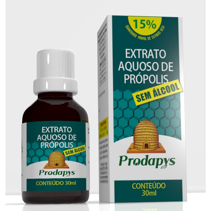 Extrato Aquoso de Própolis (sem Álcool) 30ml Prodapys - imunidade alta