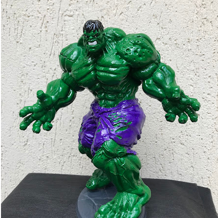 HULK BONECO OS VINGADORES MARVEL COLECIONÁVEL IMPRESSÃO 3D