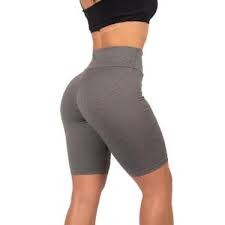 KIT 3 BERMUDA CICLISTA LISA FEMININA FITNES COS ALTO