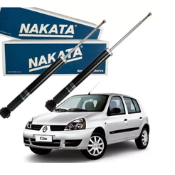 Par Amortecedor Traseiro Clio 1.0 Nakata 2012 2013 2014 2015