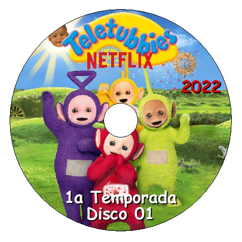 3 DVDs - Teletubbies Novo 2022 - 1a temporada completa
