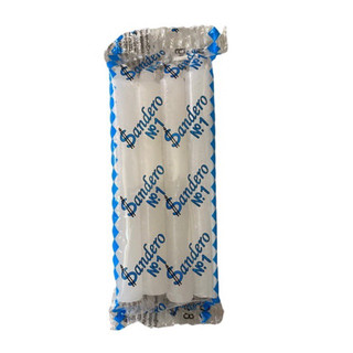 VELA PALITO BRANCA N01 SANDERO 11cm 8 UNIDADES