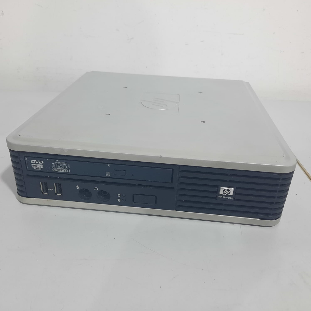 Cpu hp mini compaq dc7800 ultra slim Core 2 duo E7500 2.93ghz Memoria 4gb ssd 120g