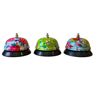 Sino Campainha De Mesa Sineta Metal P/ Recepção Restaurante Balcão Atendimento Estampado em Oferta na Shopee