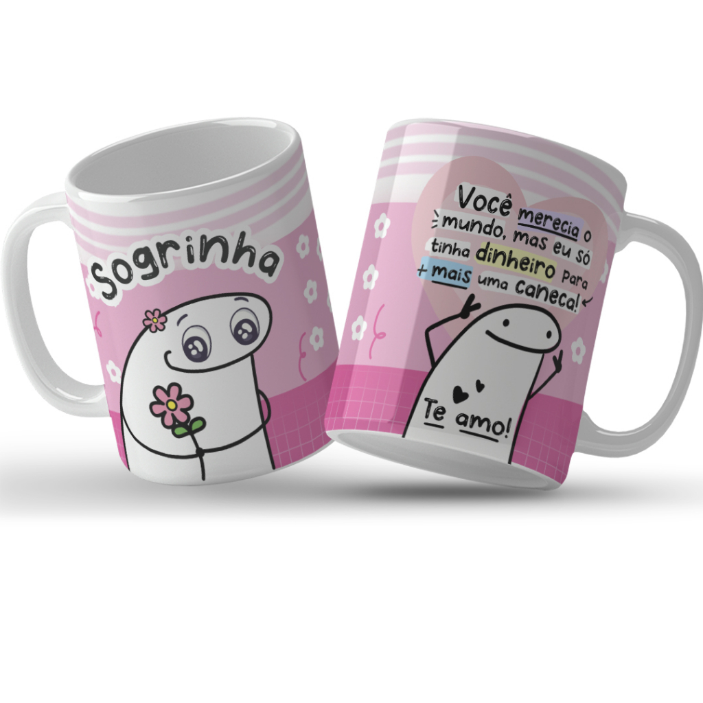 Caneca De Sogra Sogrinha Flork Meme Divertida Personalizada