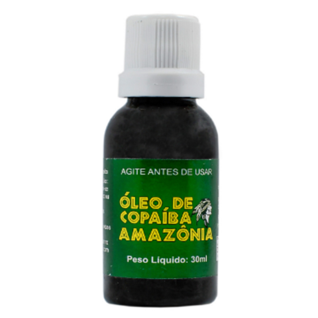 Óleo De Copaíba Da Amazônia 100% Natural 30ml uso interno e externo