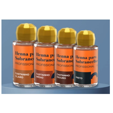 Henna Profissional para Sobrancelhas Della E Delle 8g