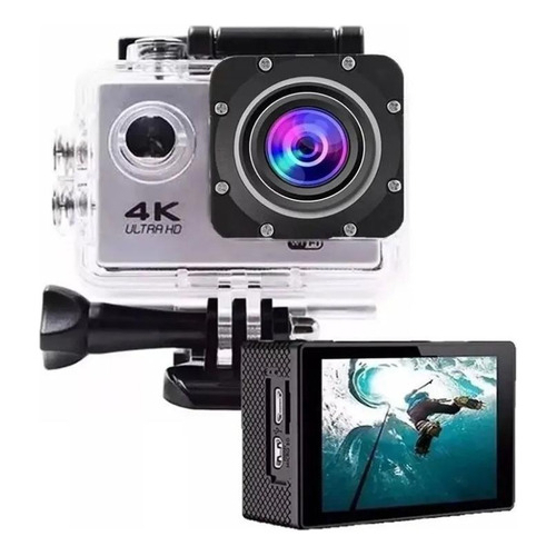 Camera Action Go Cam Pro Ultra 4k Sport Wifi Hd Prova Dágua Serve Para Bicicleta Moto Carro Drone mergulho