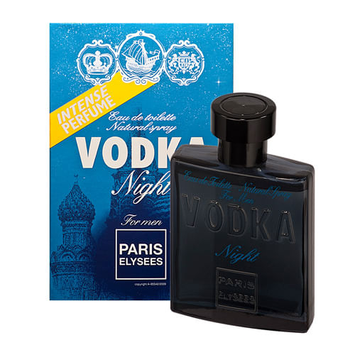 Vodka Night Paris Elysees - Perfume Masculino - Eau de Toilette - 100ml