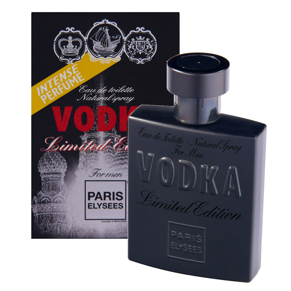 Vodka Limited Edition Eau de Toilette Paris Elysees Perfume Masculino: Onde Comprar | BuscaProdutos