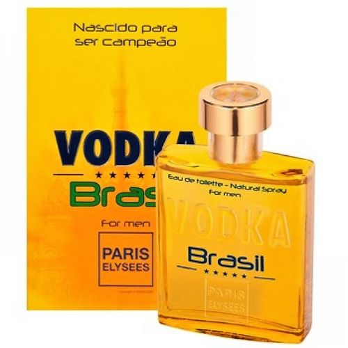 Vodka Brasil Yellow Eau de Toilette Paris Elysees Perfume Masculino: Onde Comprar | BuscaProdutos