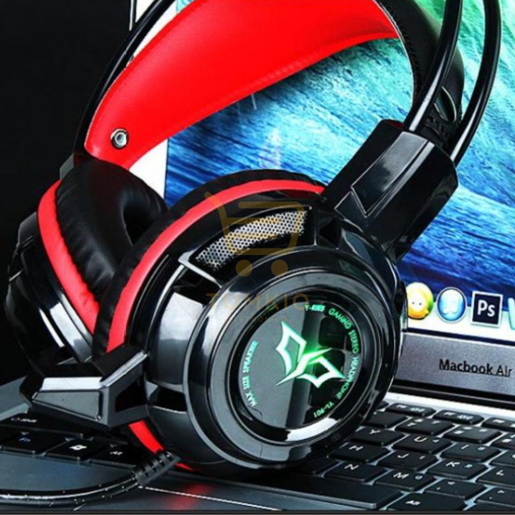 Headset Gamer Fone de Ouvido Com Microfone Para PS4, PS5, X-one, Celula e Computador