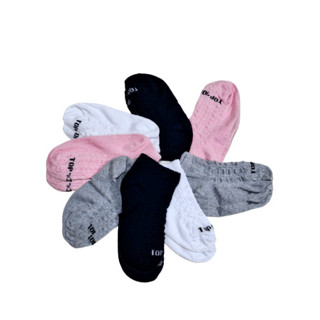 KIT MEIA FEMININA 12 PARES SOQUETE REVENDA COLORIDAS