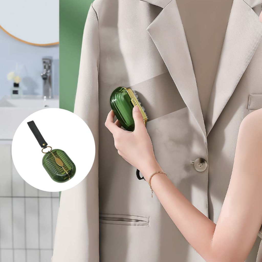 Mini Tira Pelos Dupla Face Removedor Formato Cápsula com Chaveiro Portátil em Oferta na Shopee