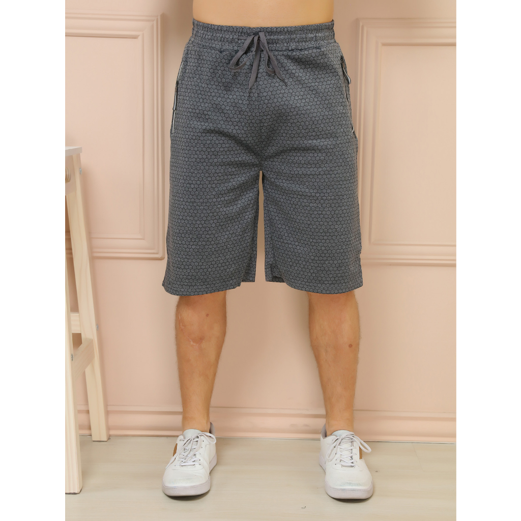 Bermudas shorts tactel com elastano Masculina Com Elástico preta Shorts Dry Fit Masculino Liso Bermuda Treino