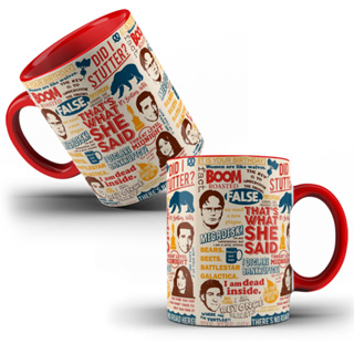 Caneca Personalizada Referências Serie The Office em Oferta na Shopee