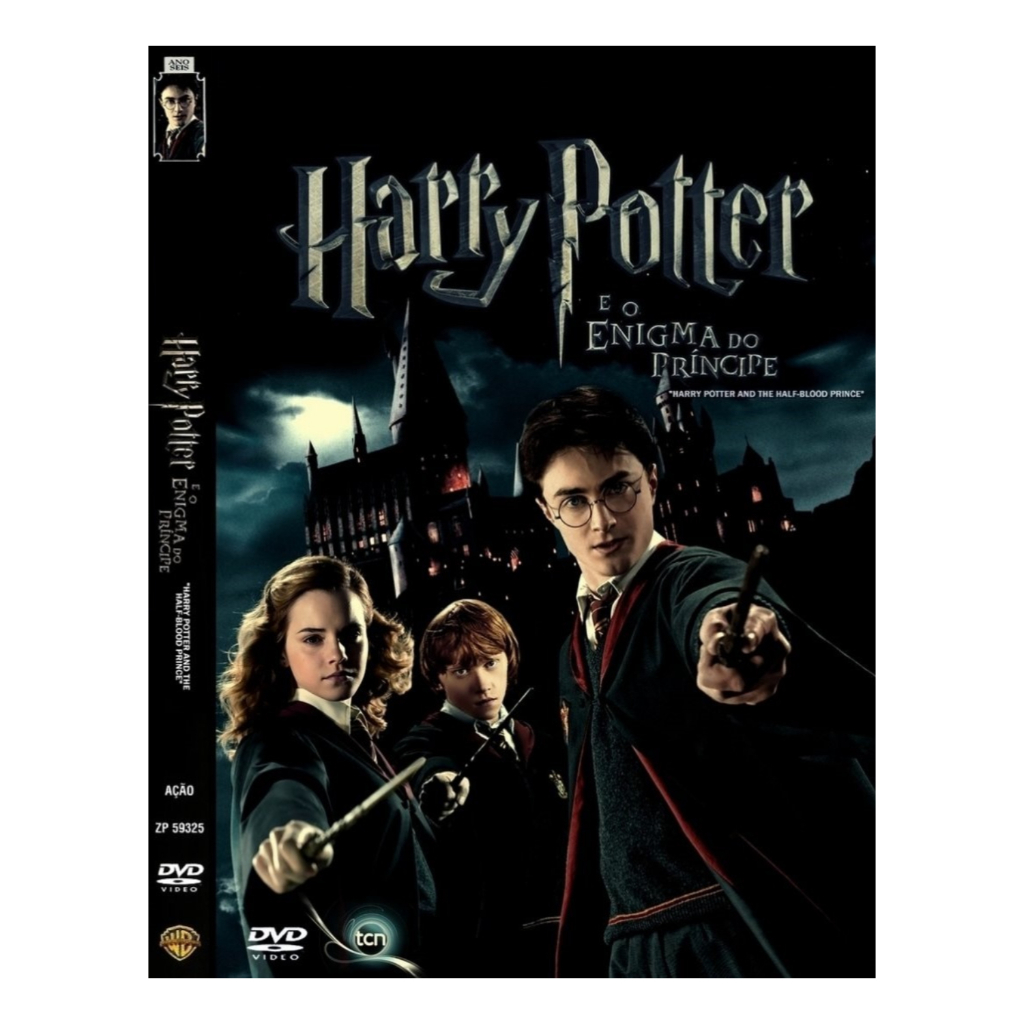 Dvd filme: Harry Potter e o Enigma Do Príncipe (2009) Dub E Leg