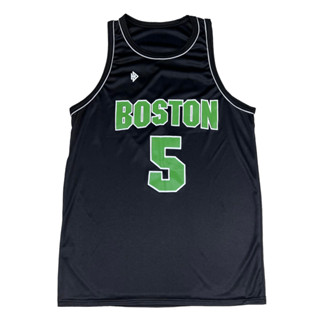 Camisa Regata de Estilo Basquete Boston