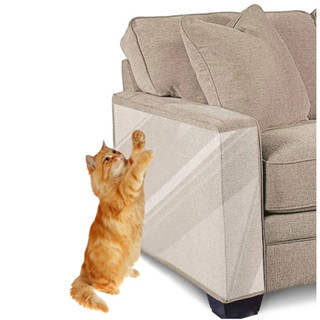 Filme anti arranhador / arranhão para cantos - protetor de arranhões transparente flexível gato gatos protege móveis sofá - película anti risco - fita do gato