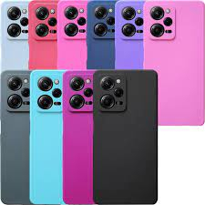 Kit 2X1 Xiaomi Poco X5 5G - Capa Silicone Aveludada Colorida + Película Ceramica Anti Impacto Veludo