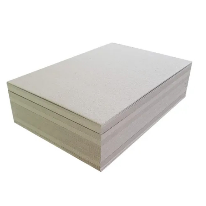 5 Papelão cinza 80 x 100cm folha inteira com espessura 1.7