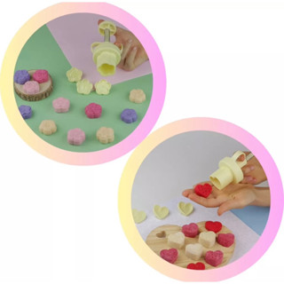 Kit 02 un Ejetor Max p/ Doces e Brigadeiros Flores/Corações OFF