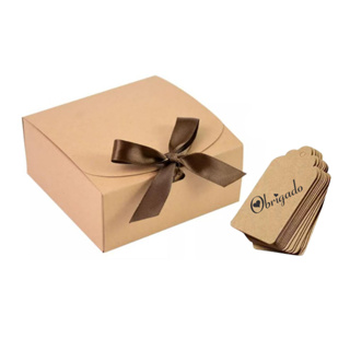 100 Caixinhas Kraft 7x7x4 Cm Lembrancinha Cha Bebe Revelação Enfeite de mesa Decoração 15 anos Casamento Madrinhas Padrinhos em Oferta na Shopee
