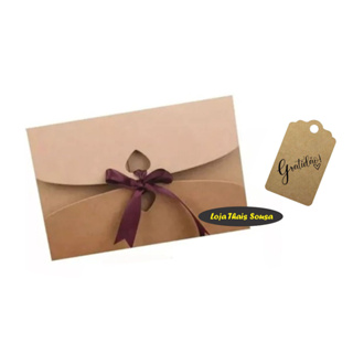 100 Envelope Para Convite 15x21 - 21x15 Kraft Casamento Luxo Noivado bodas Formatura 15 anos 21 x 15 cm Papel em Oferta na Shopee
