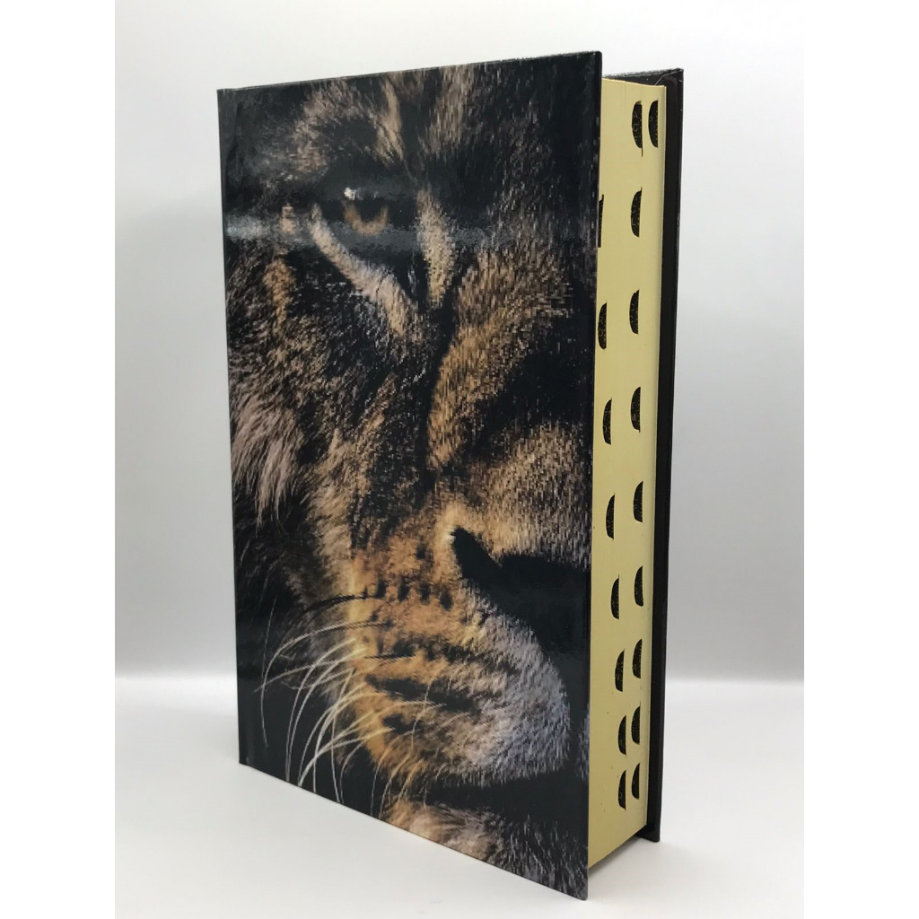 Bíblia Sagrada Tamanho Grande Capa Dura Com Harpa Palavras de Jesus em Vermelho Leão Escuro em Oferta na Shopee