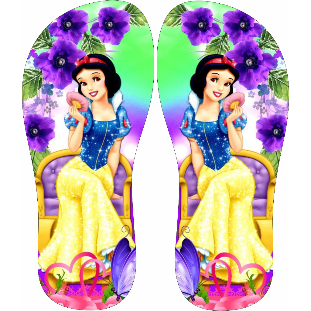 Chinelo Branca de Neve