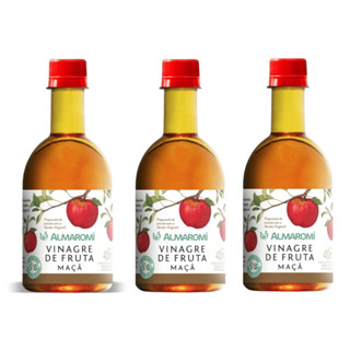 3x Vinagre de Maça 400ml Almaromi