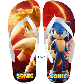 Chinelo Sonic/Tails personagem
