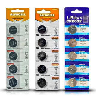 Bateria 3V Lithium 2016 - 2025 - 2032 Cartela Com 5 Unidades