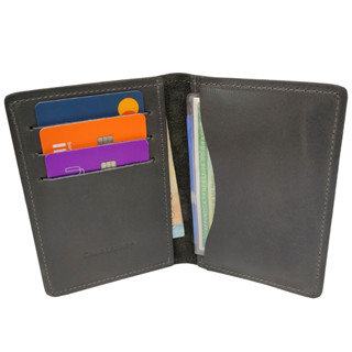 Carteira Masculina Porta Cartão Em Couro Legitimo Cabe Cnh Rg Cosenza