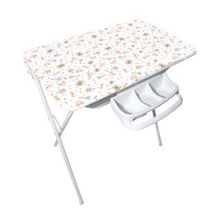 Banheira Luxo Com Suporte Dobrável, Trocador e Saboneteira, 25l, até 30kg - Little Princess em Oferta na Shopee