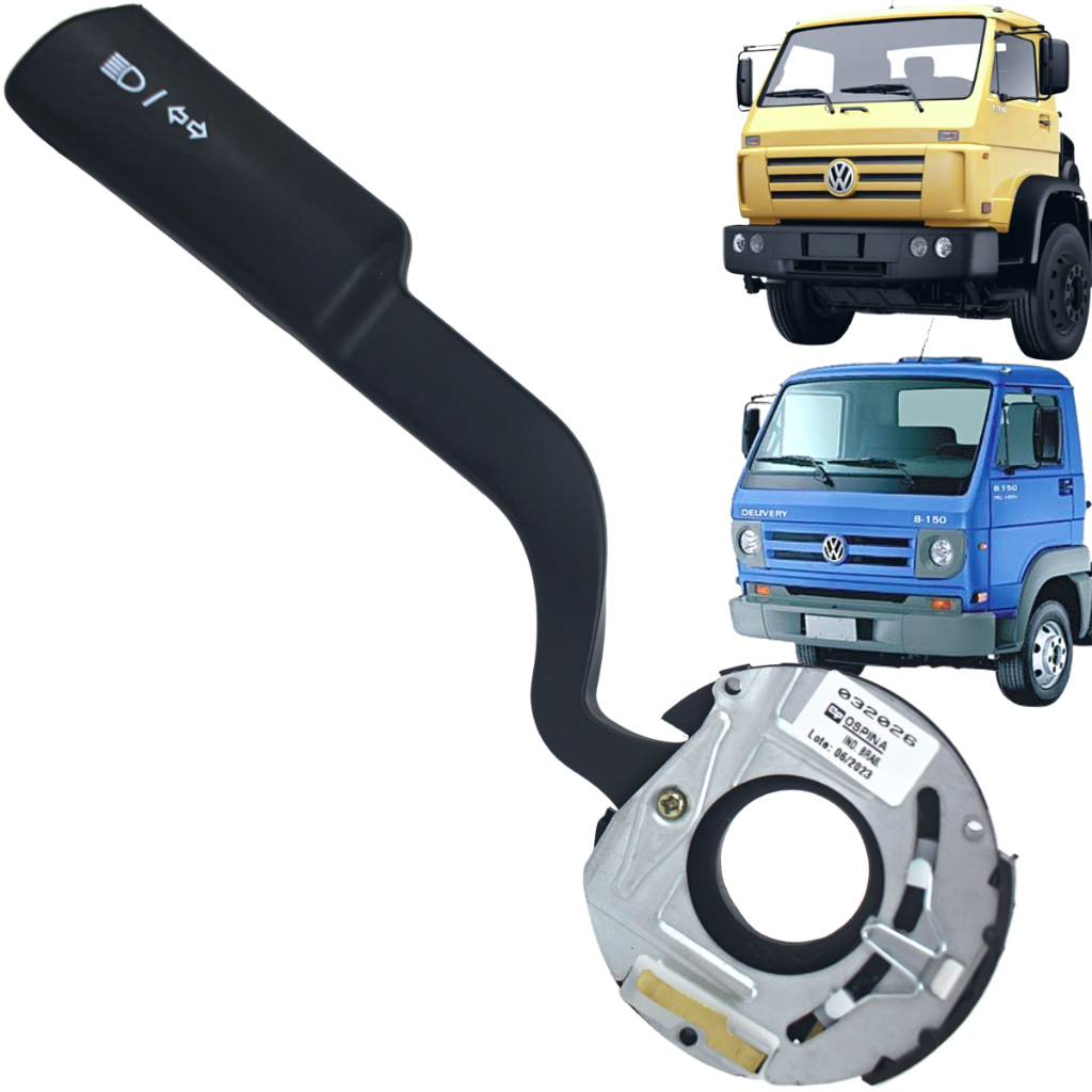 Chave de Seta Com Retorno Automatico Bi Volt Caminhão VW - Ospina | Piqueri Auto