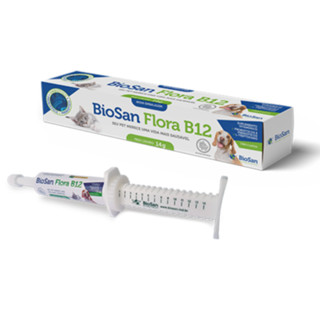 Probiótico Suplemento Flora e Prebiótico Cães e Gatos Biosan