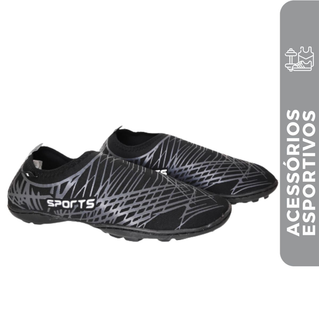 Sapatilha Aquatica Neoprene Beach Tennis Ciclismo Pesca Tênis Sapatilha Aquática Feminina Masculina Nautica para Praia
