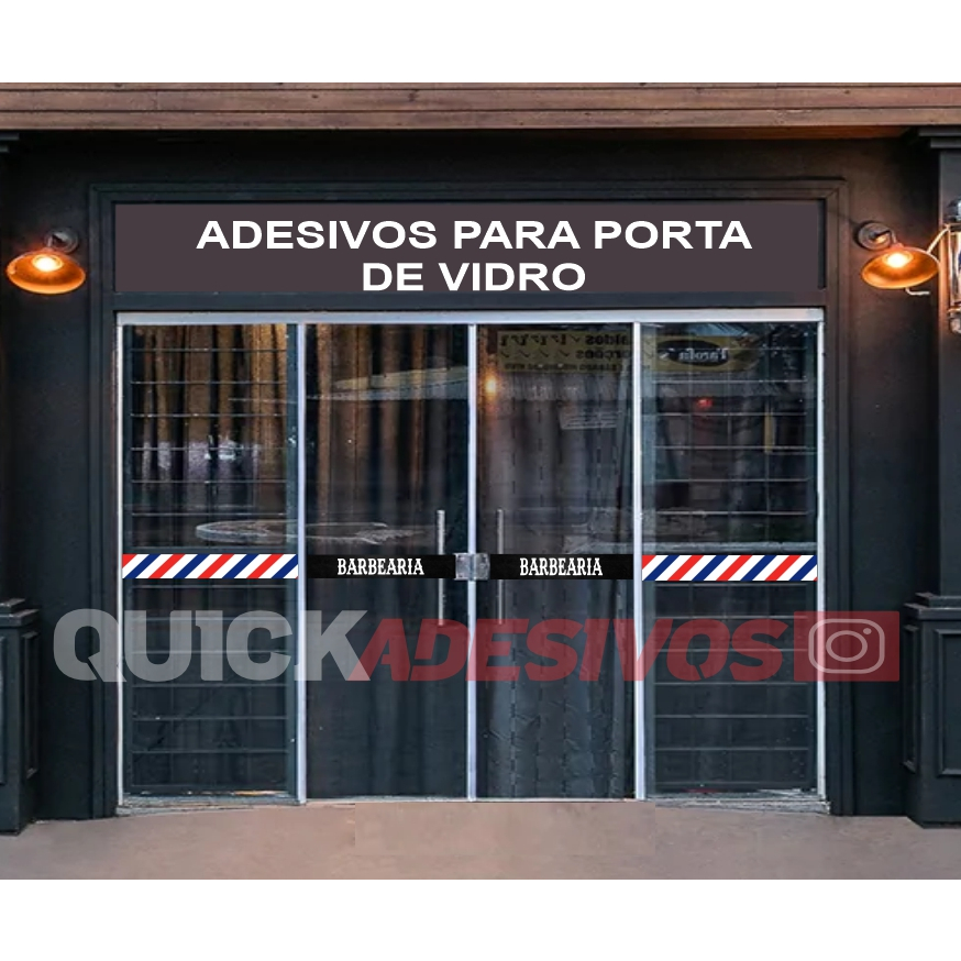 Adesivo para Porta de Vidro Barbearia: Onde Comprar | BuscaProdutos