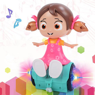 Boneca Com Hoverboard Divertidos com Luzes e Som